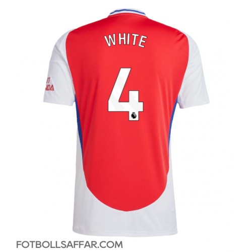 Arsenal Ben White #4 Hemmatröja 2024-25 Kortärmad